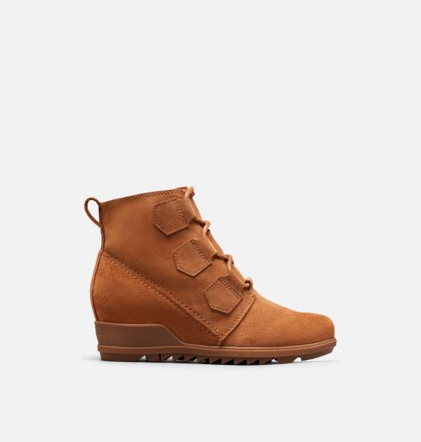 Sorel Shoes Women's Evie Lace Bootie-Camel Brown
