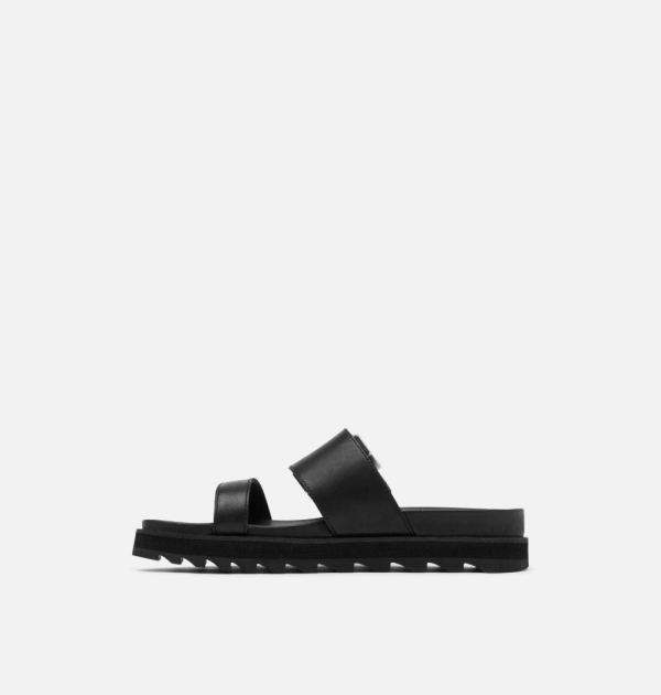 Sorel Shoes Women's Roaming Buckle Slide Sandal-Black