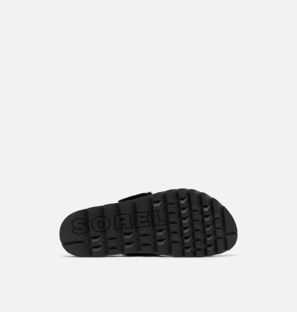Sorel Shoes Women's Roaming Buckle Slide Sandal-Black