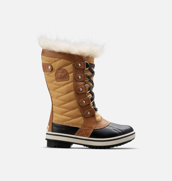 Sorel Shoes Big Kids' Tofino II Boot -Curry Elk