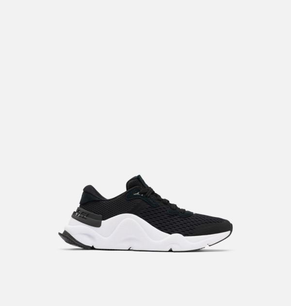 Sorel Shoes Women's Kinetic RNEGD Lace Sneaker-Black White