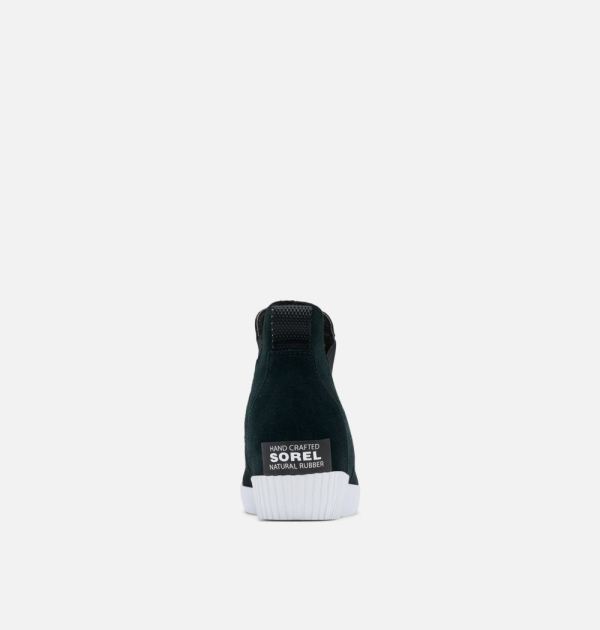 Sorel Shoes Women's Out 'N About Slip-On Wedge-Black White