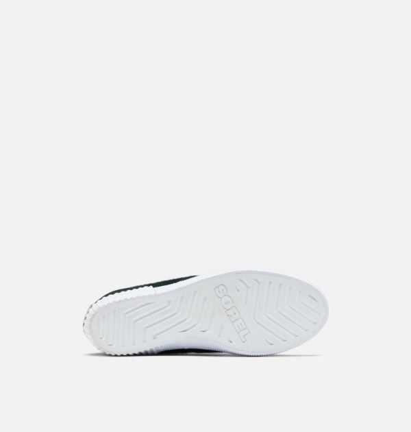 Sorel Shoes Women's Out 'N About Slip-On Wedge-Black White