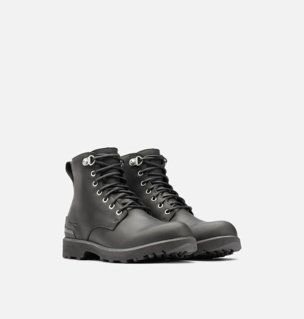 Sorel Shoes Men's Caribou Six Boot-Black Black