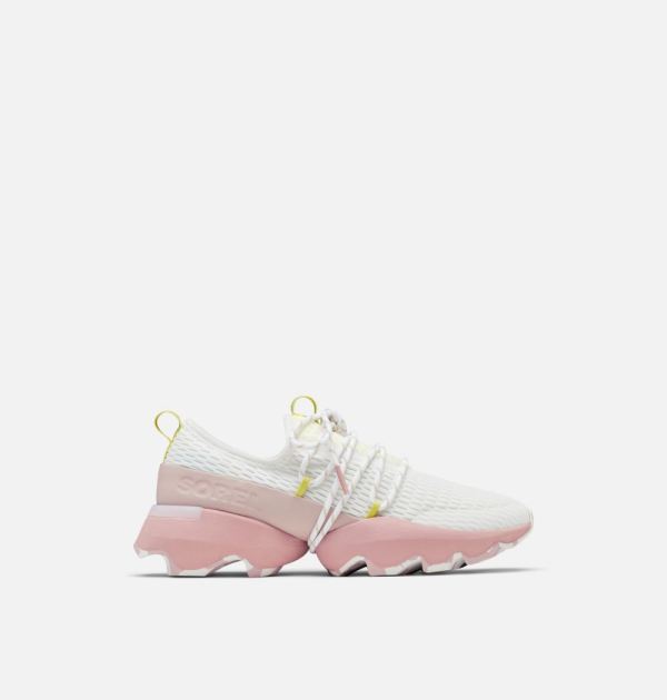 Sorel Shoes Women's Kinetic Impact Lace Sneaker-White Eraser Pink