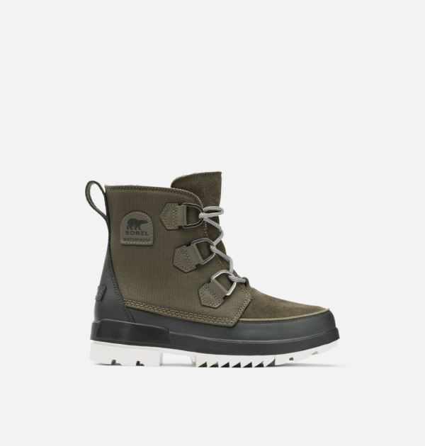 Sorel Shoes Women's Tivoli IV Boot-Alpine Tundra Dark Moss