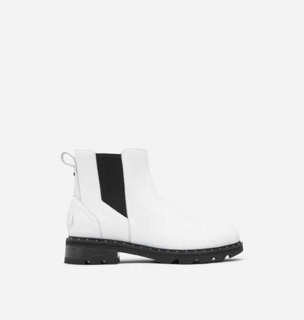 Sorel Shoes Women's Lennox Chelsea Bootie-White