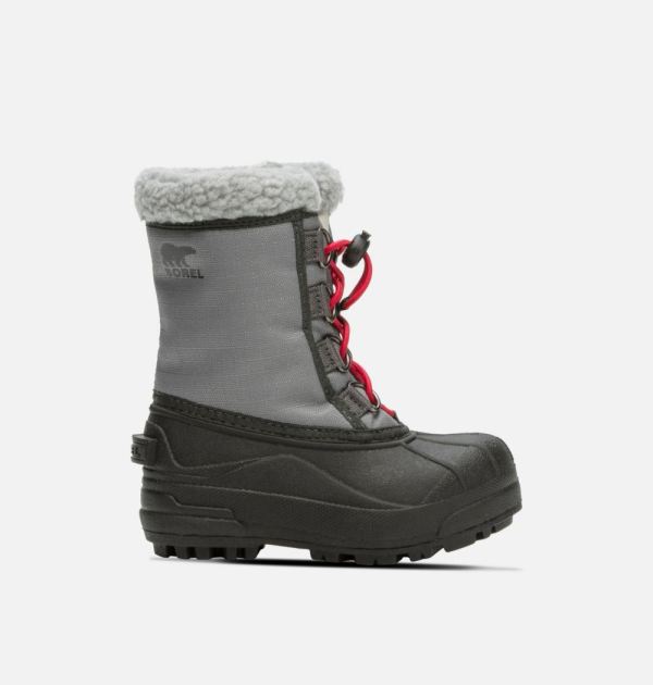 Sorel Shoes Children's Cumberland Boot-City Grey Coal