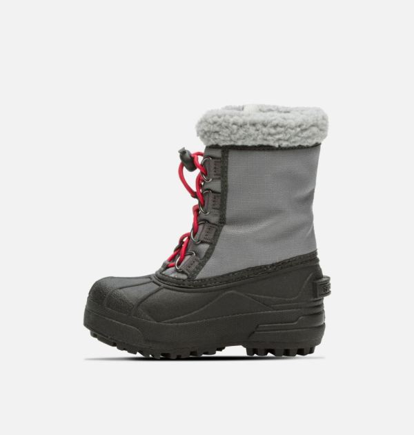 Sorel Shoes Children's Cumberland Boot-City Grey Coal