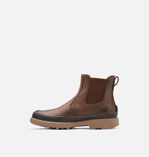 Sorel Shoes Men's Caribou Chelsea Boot-Carafe Black