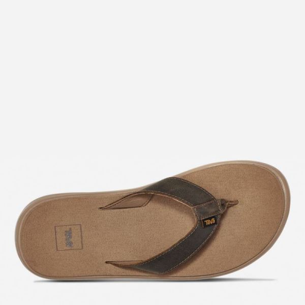 Teva | Men's Voya Flip Leather - MACCHIATO