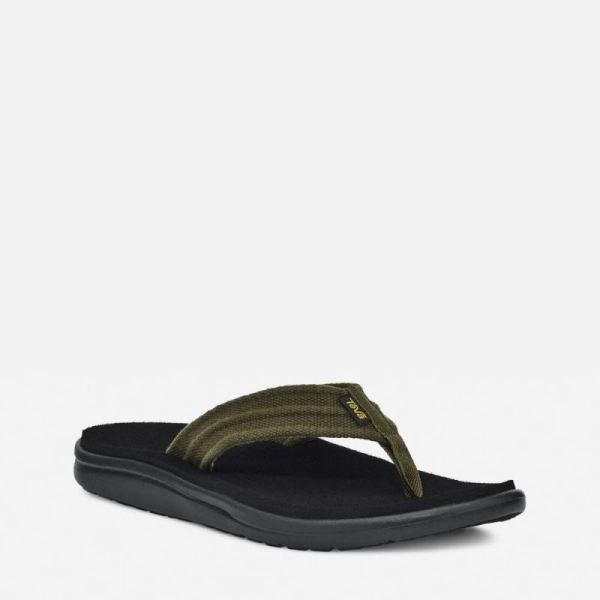 Teva | Men's Voya Canvas Flip - DARK OLIVE