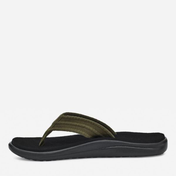 Teva | Men's Voya Canvas Flip - DARK OLIVE