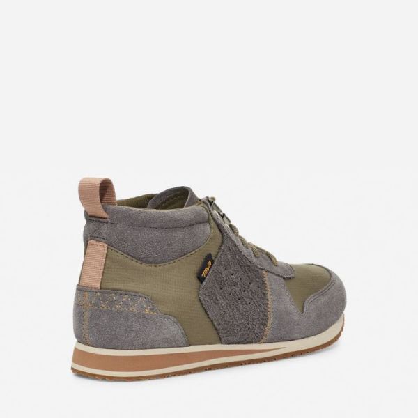 Teva | Women's Highside '84 Mid - GREY/ OLIVE