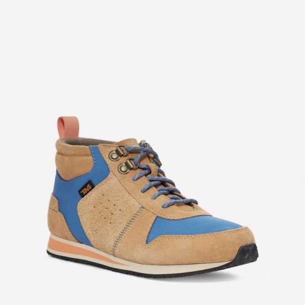 Teva | Women's Highside '84 Mid - TAN/ BLUE