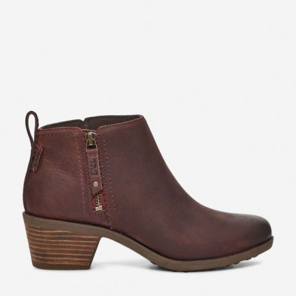 Teva | Women's Anaya Bootie RR - MAHOGANY