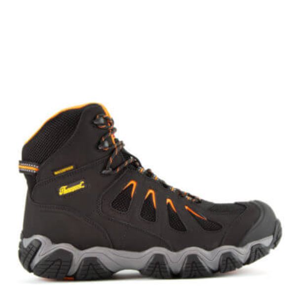 Thorogood Crosstrex Series - Waterproof - 6" Black Safety Toe Hiker