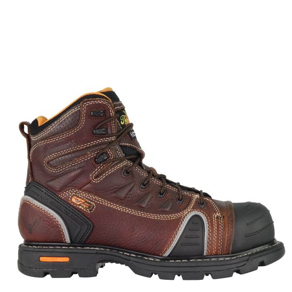 Thorogood GEN-Flex2 Series - 6" Brown Composite Safety Cap Toe