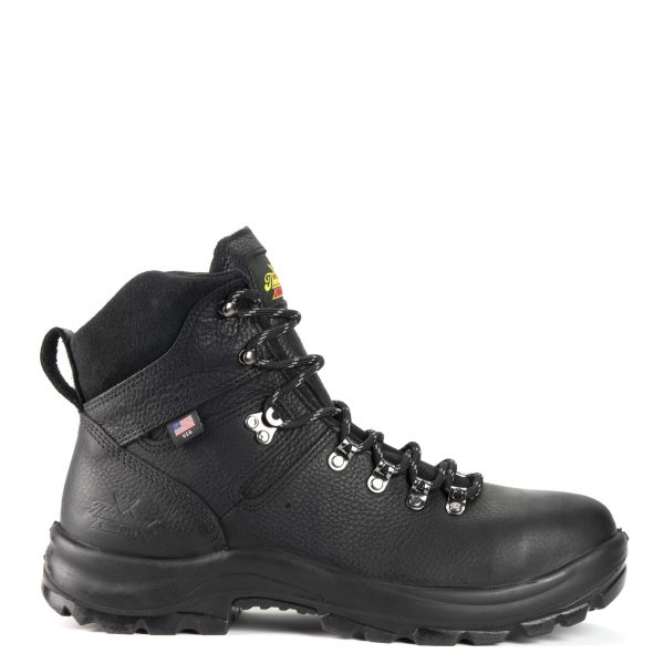 Thorogood AMERICAN UNION SERIES ?C WATERPROOF ?C 6?? BLACK WORK BOOT