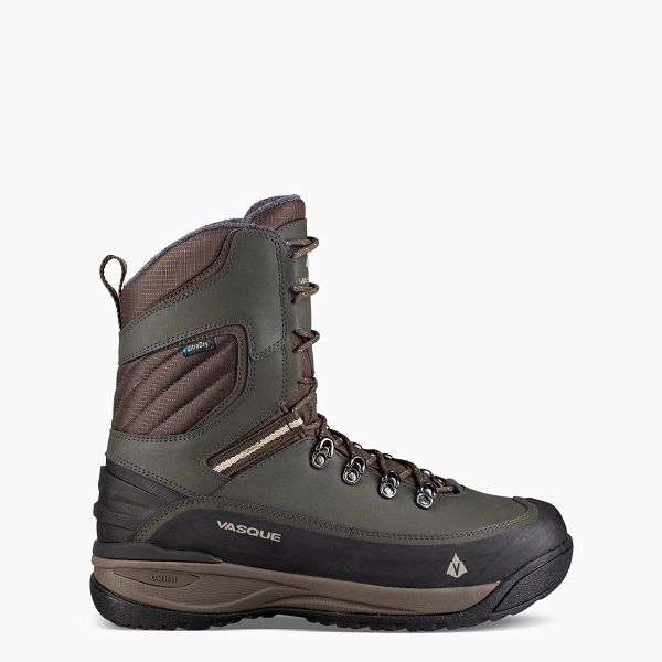 VASQUE BOOTS SNOWBURBAN II ULTRADRY MEN'S INSULATED WATERPROOF HIKING BOOT IN BROWN/TAN