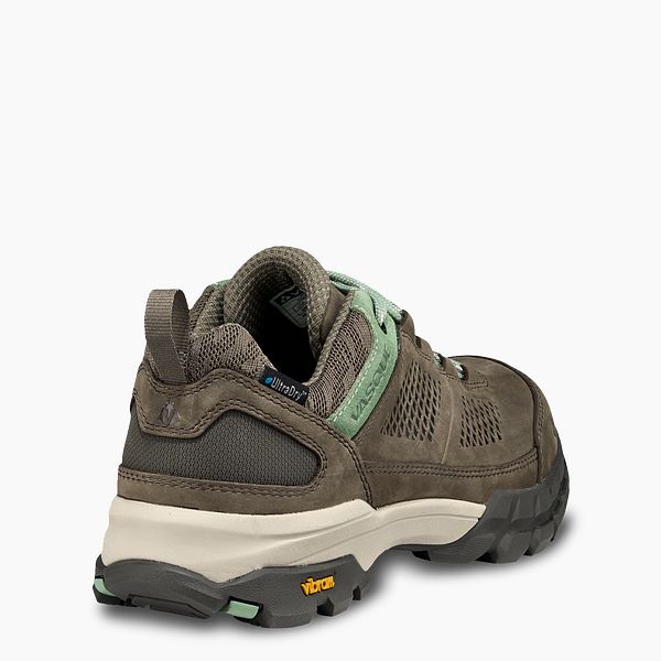 VASQUE BOOTS TALUS AT LOW ULTRADRY WOMEN'S WATERPROOF HIKING SHOE IN BROWN/GREEN