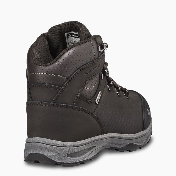 VASQUE BOOTS KIDS WATERPROOF HIKING BOOT IN BROWN-BUNGEE CORD