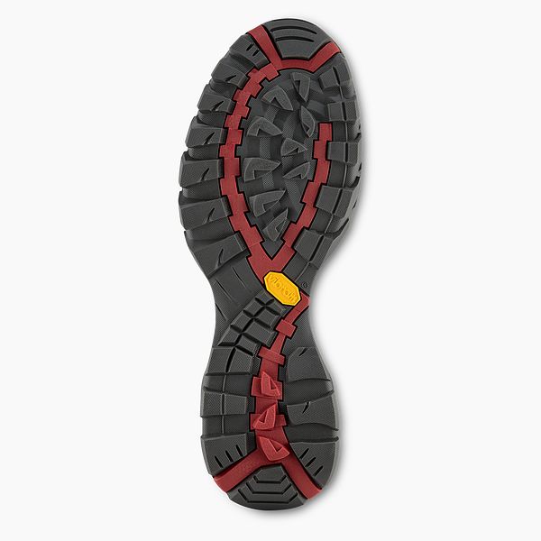 VASQUE BOOTS TALUS XT LOW GTX MEN'S WATERPROOF HIKING SHOE IN BROWN/RED