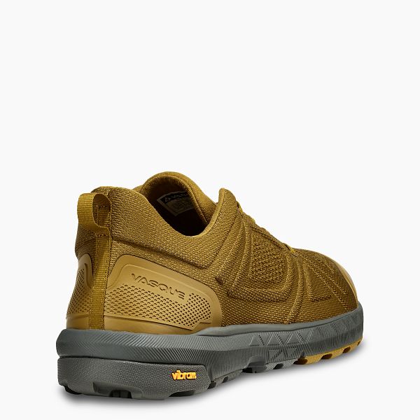 VASQUE BOOTS SATORU TRAIL LT LOW MEN'S LIGHTWEIGHT HIKING SHOE IN GOLD