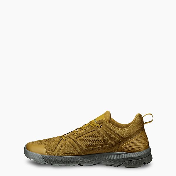 VASQUE BOOTS SATORU TRAIL LT LOW MEN'S LIGHTWEIGHT HIKING SHOE IN GOLD