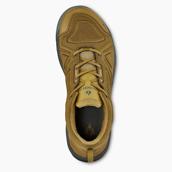VASQUE BOOTS SATORU TRAIL LT LOW MEN'S LIGHTWEIGHT HIKING SHOE IN GOLD
