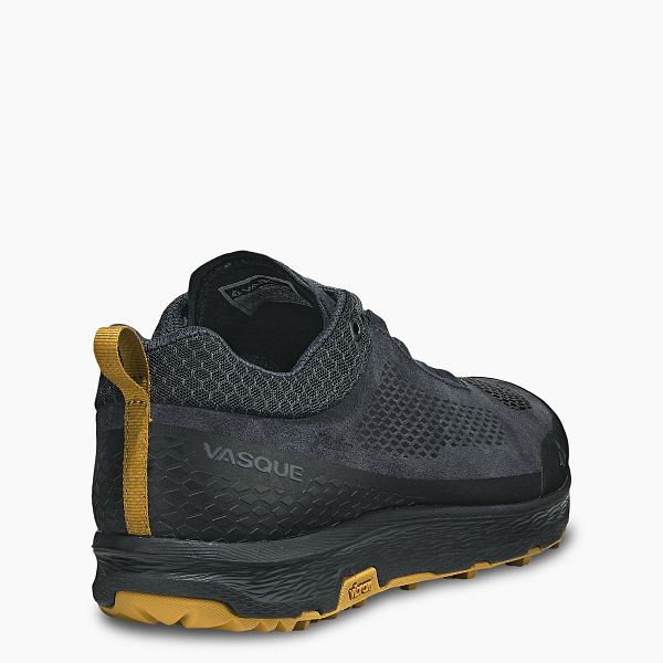 VASQUE BOOTS BREEZE LT LOW NTX MEN'S LIGHTWEIGHT WATERPROOF HIKING SHOE IN BLACK