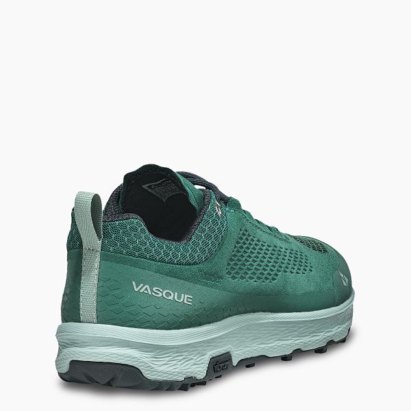 VASQUE BOOTS BREEZE LT LOW NTX WOMEN'S LIGHTWEIGHT WATERPROOF HIKING SHOE IN GREEN