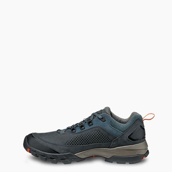 VASQUE BOOTS TALUS XT LOW MEN'S HIKING SHOE IN GRAY/ORANGE