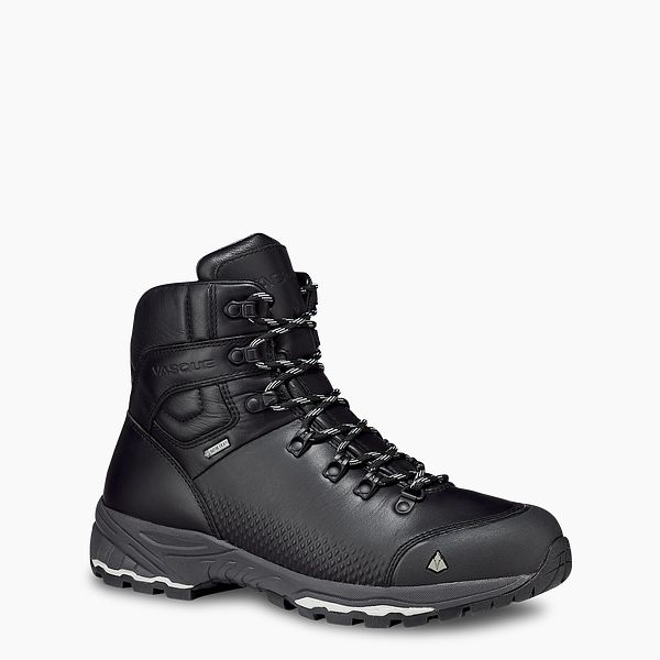 VASQUE BOOTS ST. ELIAS FG GTX MEN'S WATERPROOF HIKING BOOT IN BLACK