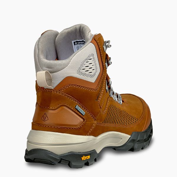 VASQUE BOOTS TALUS XT GTX WOMEN'S WATERPROOF HIKING BOOT IN BROWN/GRAY
