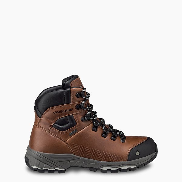 VASQUE BOOTS ST. ELIAS FG GTX WOMEN'S WATERPROOF HIKING BOOT IN BROWN