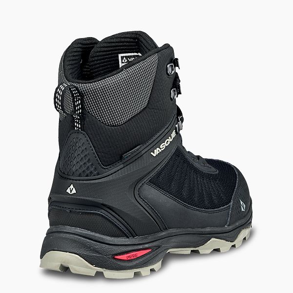 VASQUE BOOTS COLDSPARK ULTRADRY MEN'S INSULATED WATERPROOF HIKING BOOT IN BLACK/GRAY