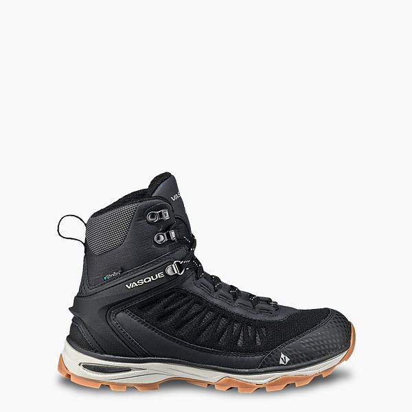 VASQUE BOOTS COLDSPARK ULTRADRY WOMEN'S INSULATED WATERPROOF HIKING BOOT IN BLACK/GRAY
