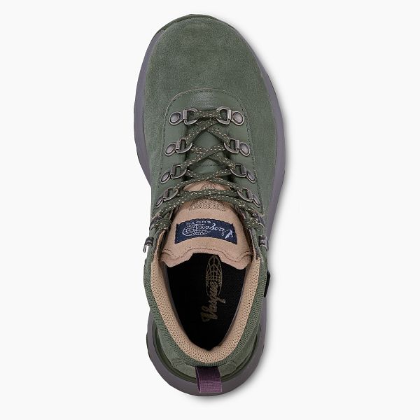 VASQUE BOOTS SUNSETTER NTX WOMEN'S WATERPROOF HIKING BOOT IN GREEN