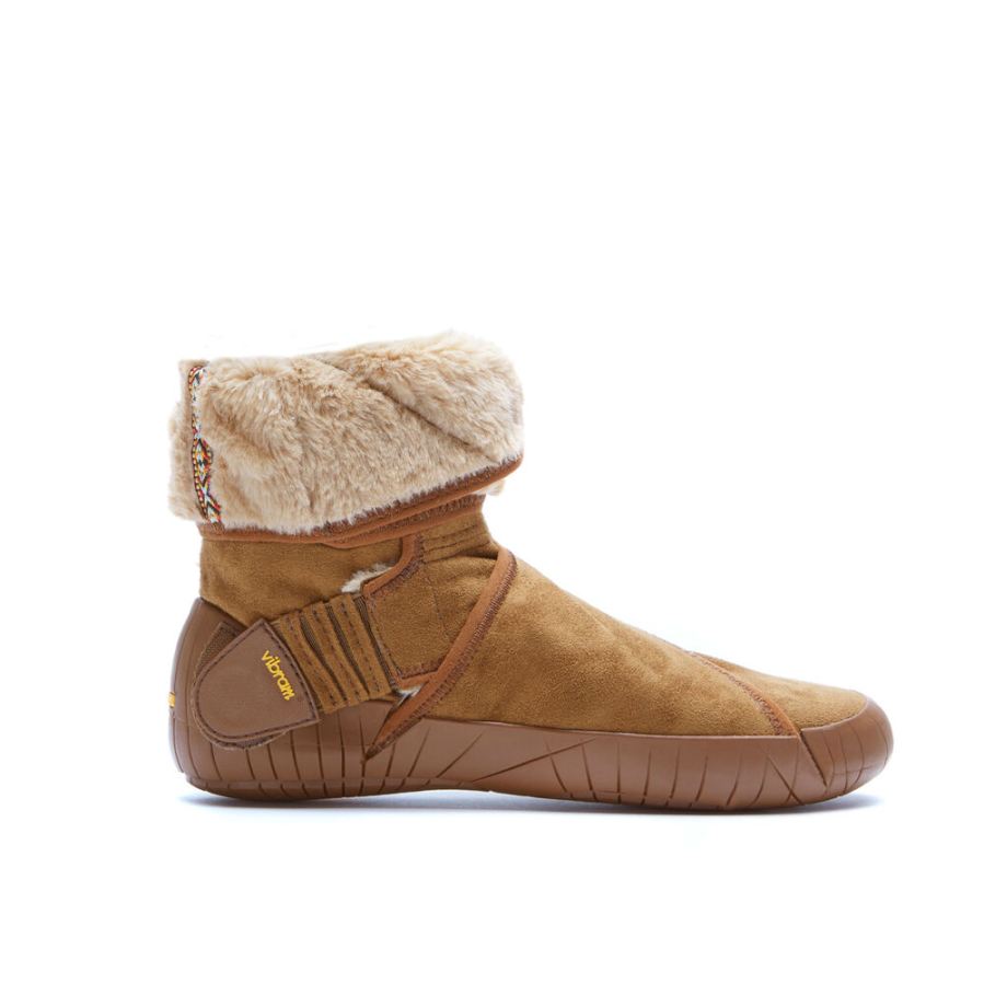 Vibram | Furoshiki Classic Shearling Mid Boot Brown