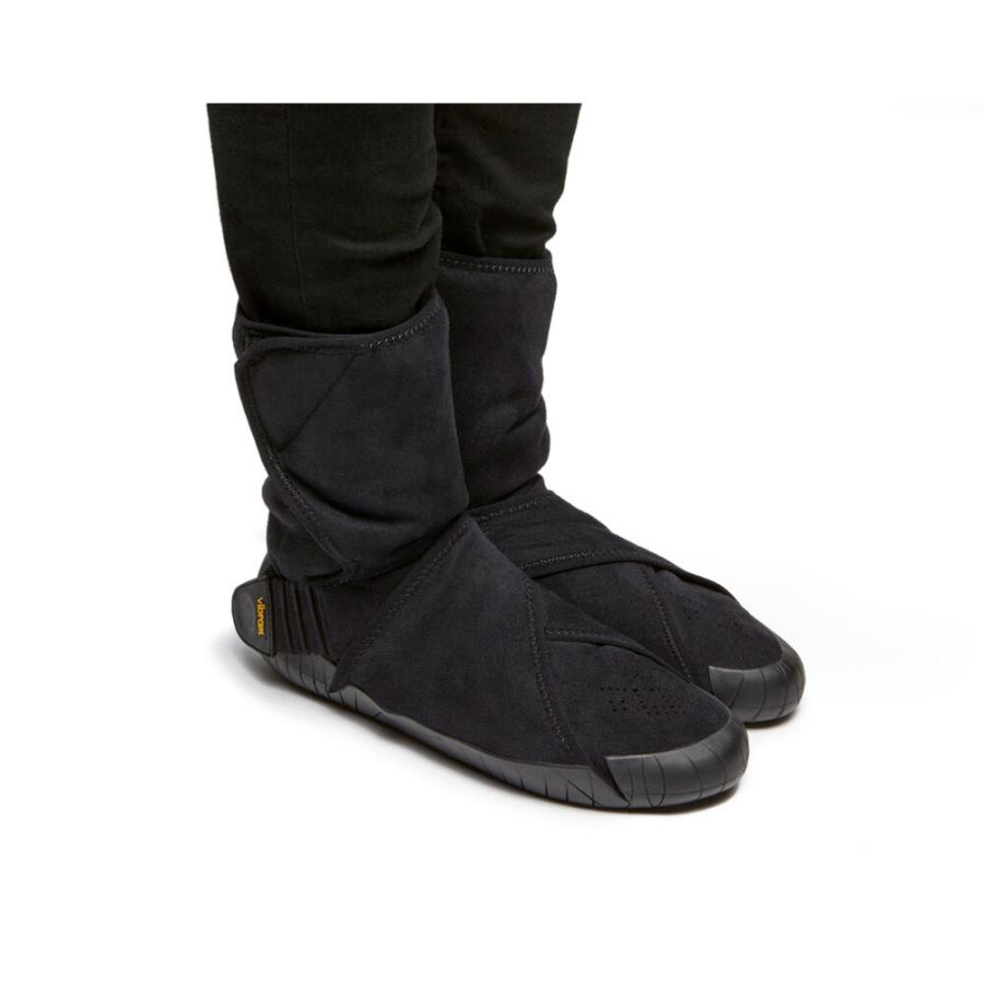 Vibram | Furoshiki Eastern Traveler Classic Shearling Mid Boot Black