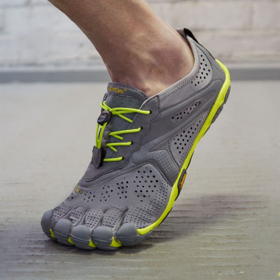 Vibram | V-Run Men's Grey / Yellow