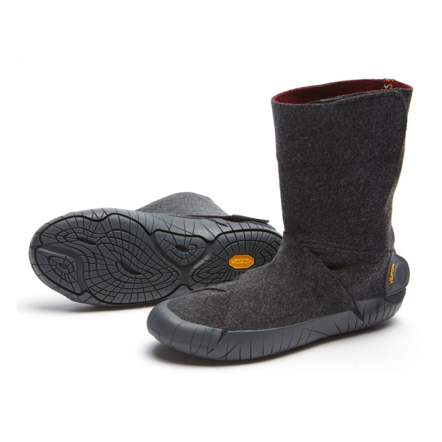 Vibram | Furoshiki Russian Felt Mid Boot Grey