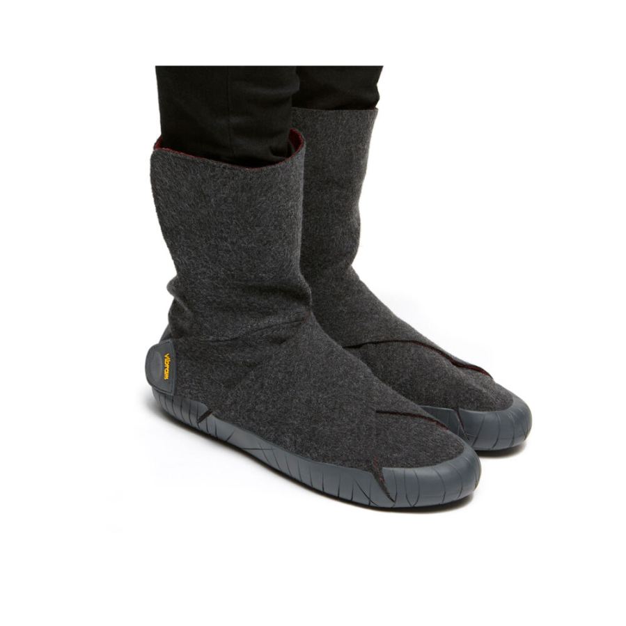 Vibram | Furoshiki Russian Felt Mid Boot Grey