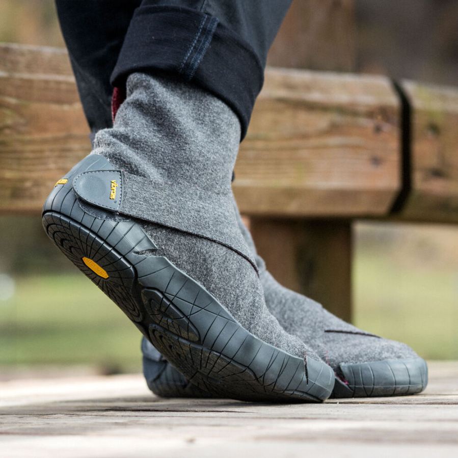 Vibram | Furoshiki Russian Felt Mid Boot Grey