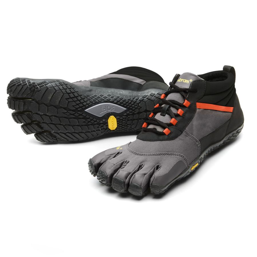 Vibram | V-Trek Insulated Men's Black / Grey / Flame Red