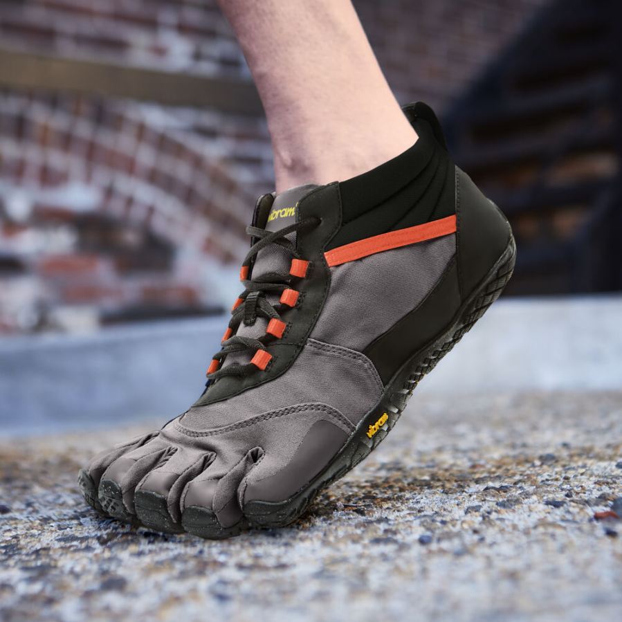 Vibram | V-Trek Insulated Men's Black / Grey / Flame Red