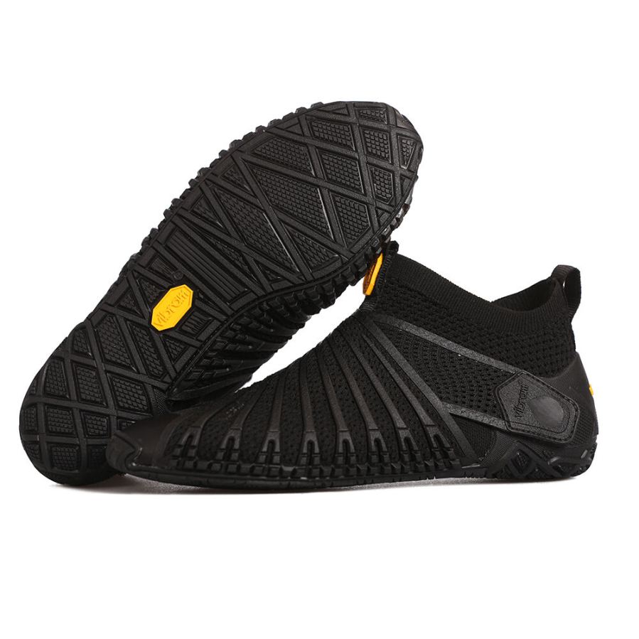 Vibram | Men's Furoshiki Knit High Black