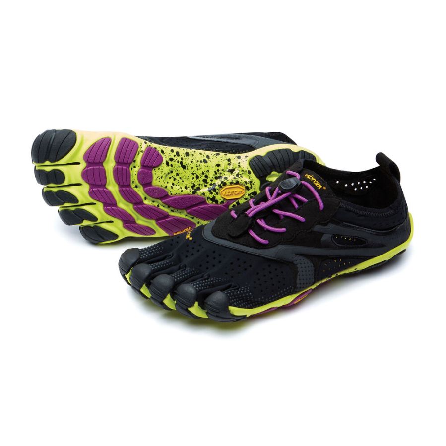 Vibram | V-Run Women's Black / Yellow / Purple