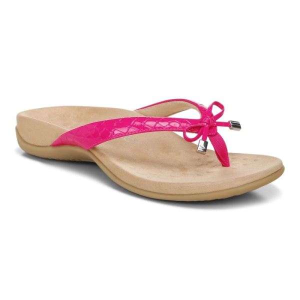 Vionic | Women's Bella Toe Post Sandal - Dragon Fruit